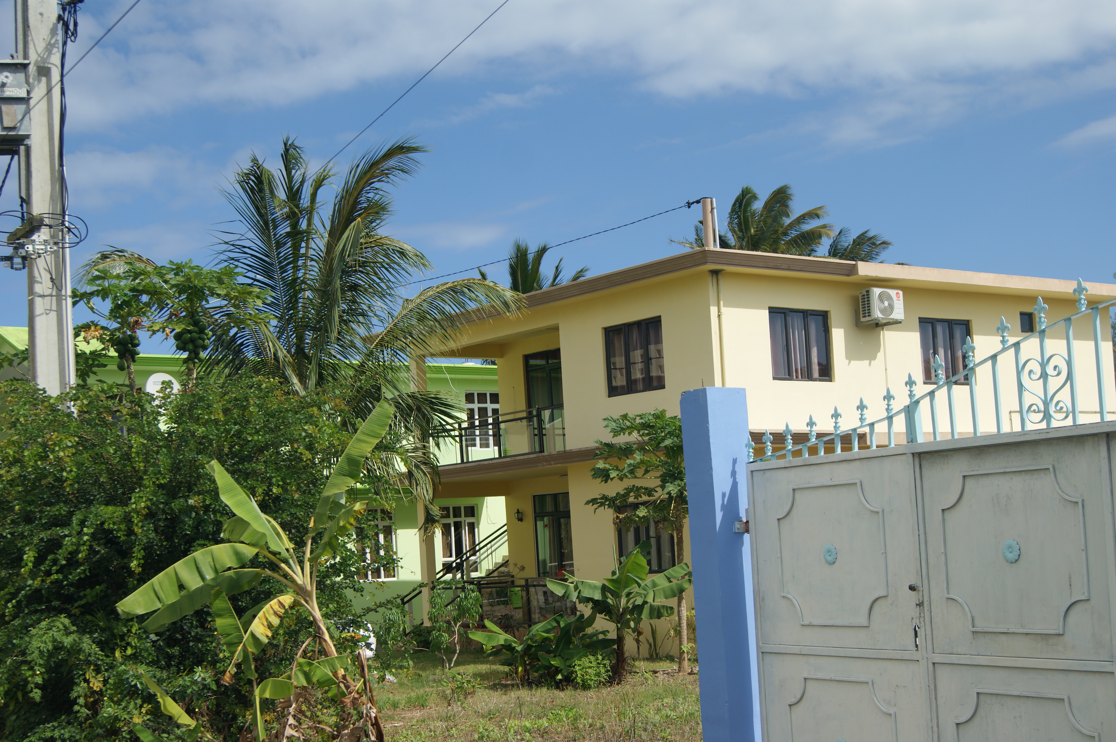 Notre maison au début